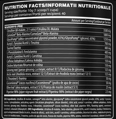 Genius Nutrition - Warcry Pre - 400G