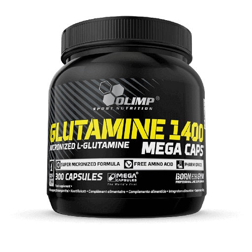 Olimp - L-Glutamine Mega Capsules - 300 Capsules
