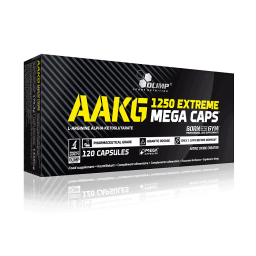 Olimp - AAKG Extreme Mega Capsules - 120 Capsules