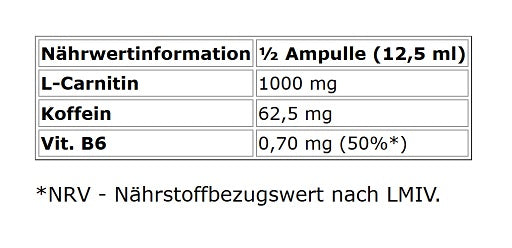 Olimp - L-Carnitine + Caffeine Extreme Shot - 10 x 25ml