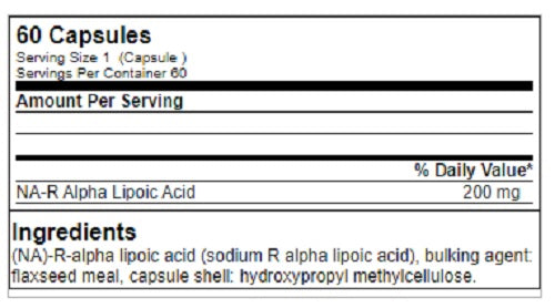 GN - NA-R-Alpha Lipoic Acid - 60 Capsules
