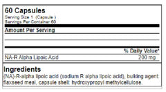 GN - NA-R-Alpha Lipoic Acid - 60 Capsules