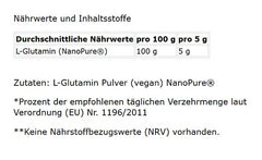 GN - Nano Pure Glutamine - 500G