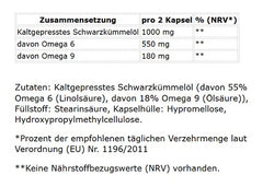 GN - Egyptian Black Cumin Oil - 200 Capsules