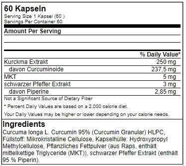 GN - Curcumin Plus - 60 Capsules