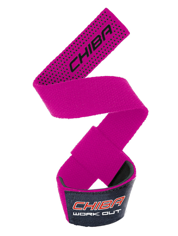 Chiba - 40600 - Lifting Straps Pink