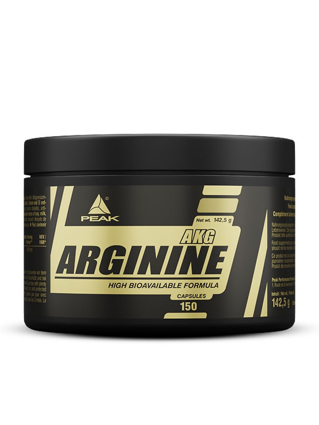 Peak - Arginine AKG - 150 Capsules