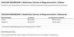 ProFuel - Calcium & Magnesium - 120 Capsules