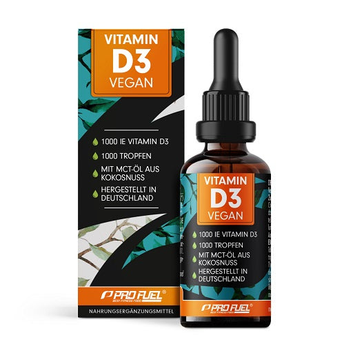 ProFuel - Vitamin D3 Drops Vegan - 1000 Drops (30ml)