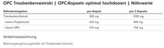 ProFuel - OPC Grape Seed Extract - 240 Capsules