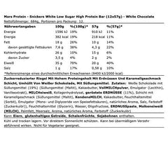 Snickers - Low Sugar High Protein Bar - 12 x 57G