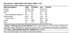 Hubba Bubba - Clear Whey - 405G