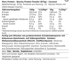 Bounty - Protein Powder - 875G