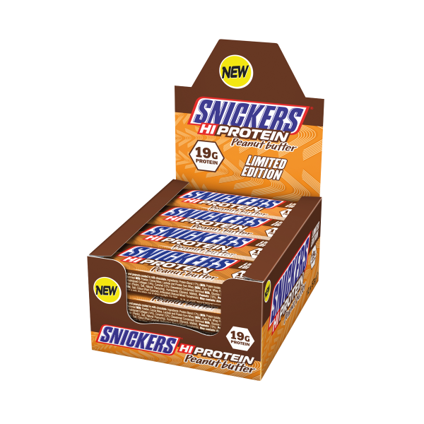 Snickers - Hi-Protein Bars Limited Edition - 12 x 57G - Peanut Butter
