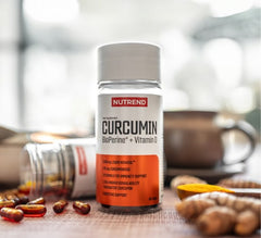 Nutrend - Curcumin + Bioperine + Vitamin D - 60 Capsules