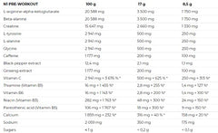 Nutrend - N1 Pre-Workout New Sample - 10 x 17G