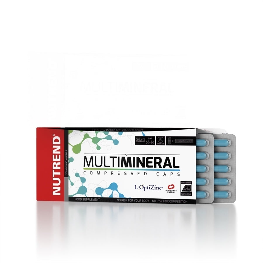 Nutrend - Multimineral Compressed Capsules - 60 Capsules