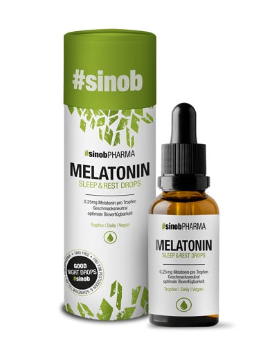 Sinob - Melatonin Drops - 50ml (1400 Drops)