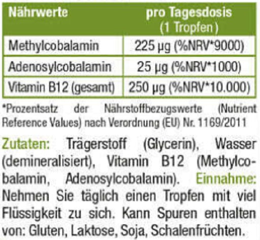 Sinob - Vitamin B12 Drops - 10ml