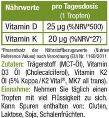 Sinob - Vitamin D3 + K2 Drops - 10ml