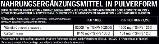 Sinob - Vitamin C Calcium Ascorbate Powder - 250G