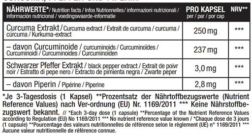 Sinob - Curcumin 95% - 60 Capsules
