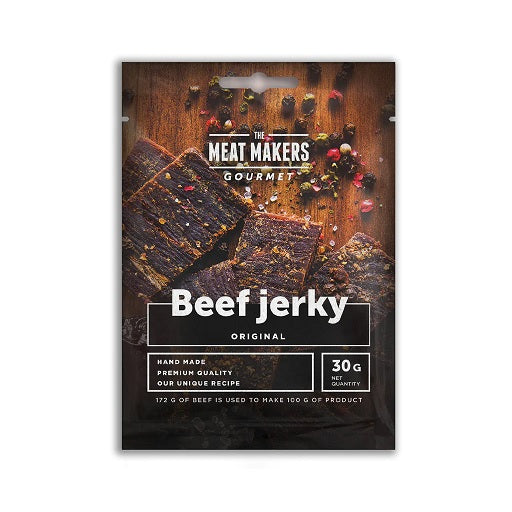 The Meat Makers - Gourmet Beef Jerky - 15 x 30G