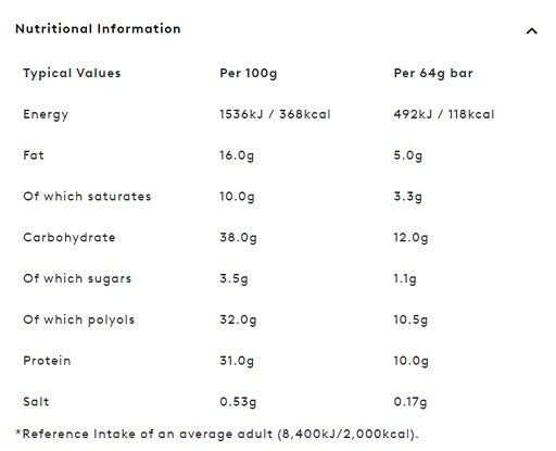 PhD Nutrition - Smart Bar - 24 x 32G