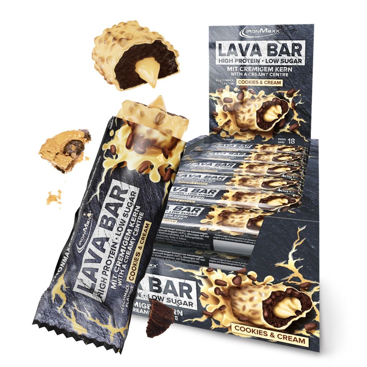 IronMaxx - Lava Bar - 18 x 40G
