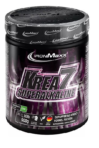 IronMaxx - Krea7 Superalkaline Powder Cherry - 500G