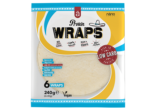 Nanosupps - Protein Wraps - 12 x 240G