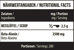 MST - Beta Alanine Raw - 500G