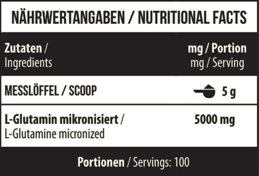 MST - Glutamine - 500G