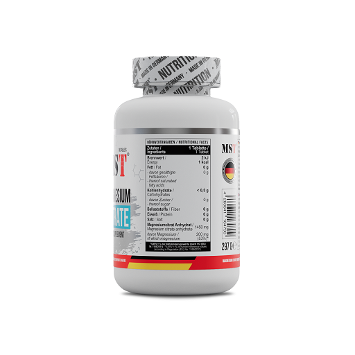 MST - Magnesium Citrate - 200MG - 180 Tablets