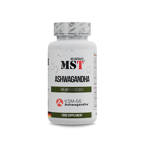 MST - Ashwagandha KSM-66 - 60 Capsules