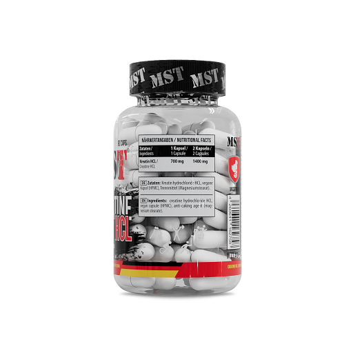 MST - Creatine HCL - 90 Capsules
