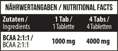 MST - BCAA 1000 - 90 Tablets