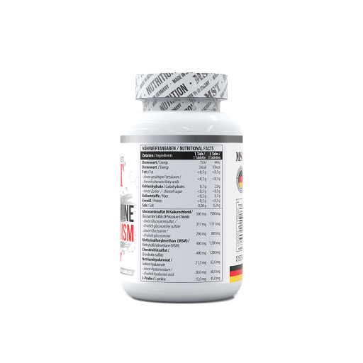 MST - Glucosamine Chondroitin MSM + Hyaluron - 90 Tablets
