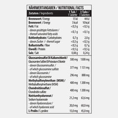 MST - Glucosamine Chondroitin MSM + Hyaluron - 90 Tablets