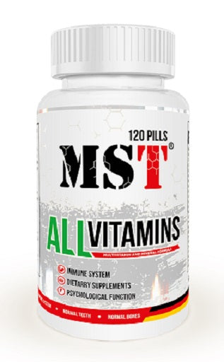 MST - All Vitamins - 120 Tablets