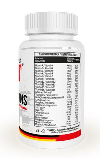 MST - All Vitamins - 120 Tablets