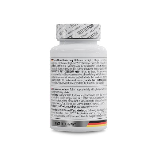 MST - Coenzyme Q10 - 200MG - 60 Capsules