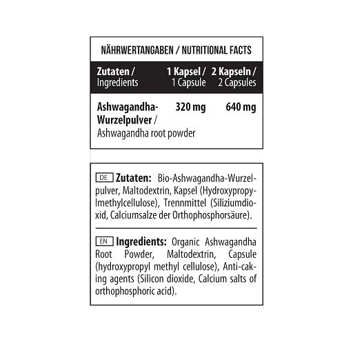 MST - Ashwagandha - 100 Capsules