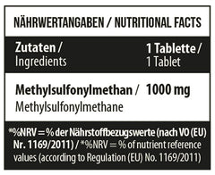 MST - MSM 1000 - 90 Tablets