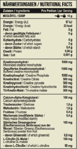 MST - Creatine Kick - 1000G