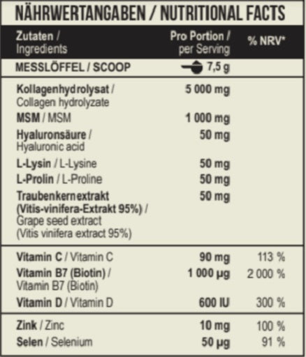 MST - Beauty Collagen Verisol + OptiMSM - 450G