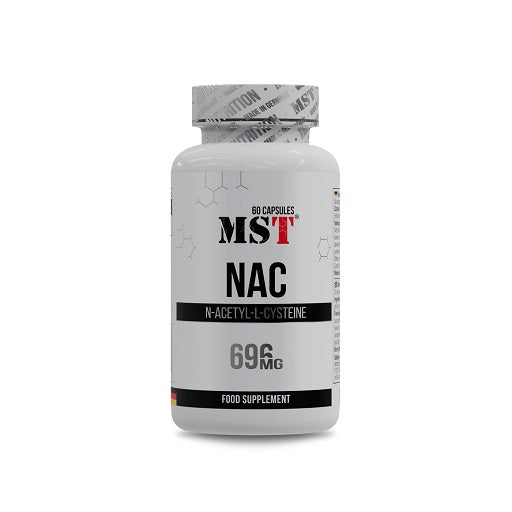 MST - NAC N-Acetyl-L-Cysteine - 696MG - 60 Capsules