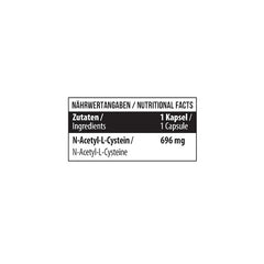 MST - NAC N-Acetyl-L-Cysteine - 696MG - 60 Capsules