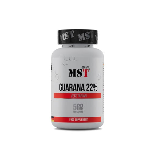 MST - Guarana 22% - 120 Capsules