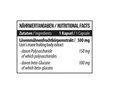 MST - Lion’s Mane Mushroom - 60 Capsules